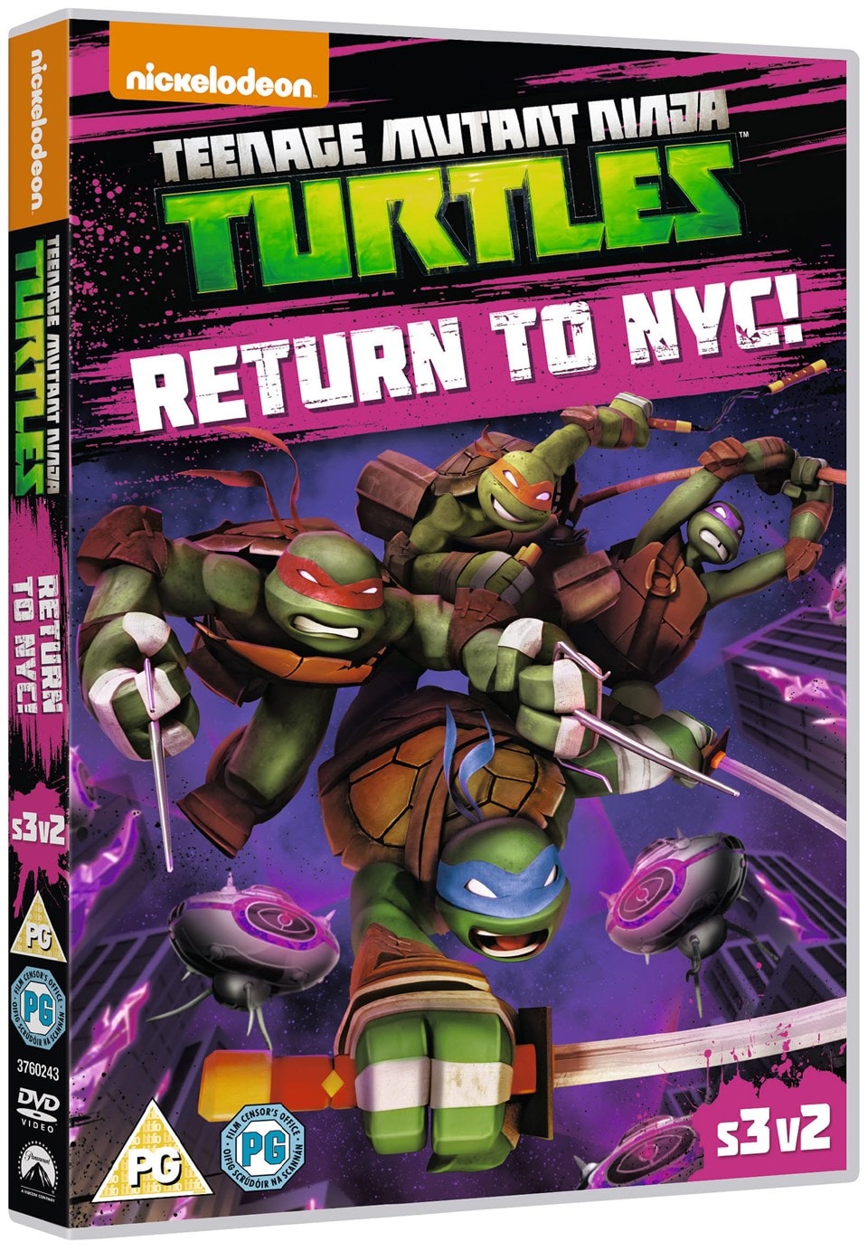 Teenage Mutant Ninja Turtles: Return to NYC - Season 3 Volume 2 | DVD ...