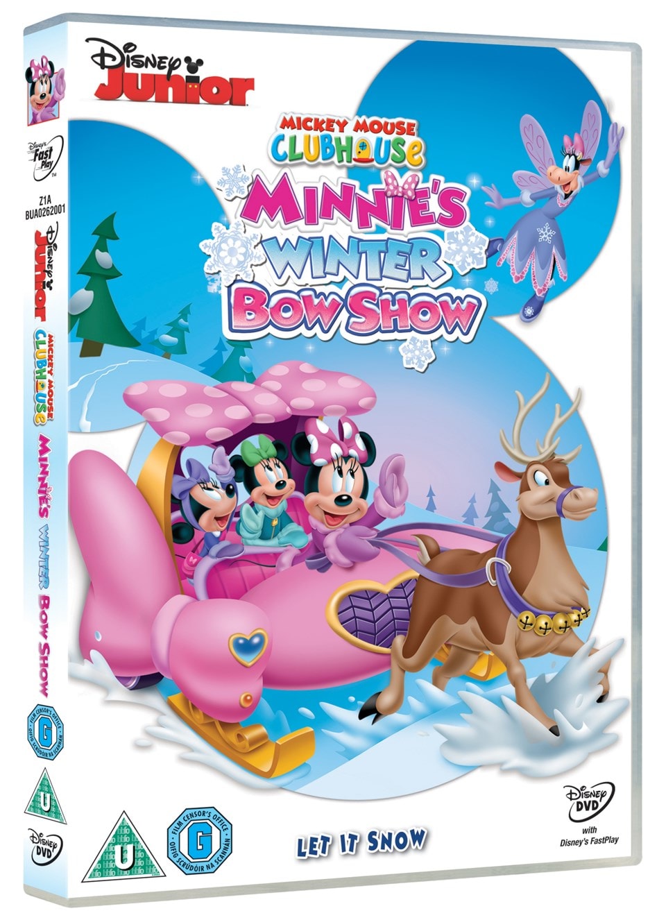 Mickey Mouse Clubhouse Minnie's Winter Bow Show DVD Free shipping