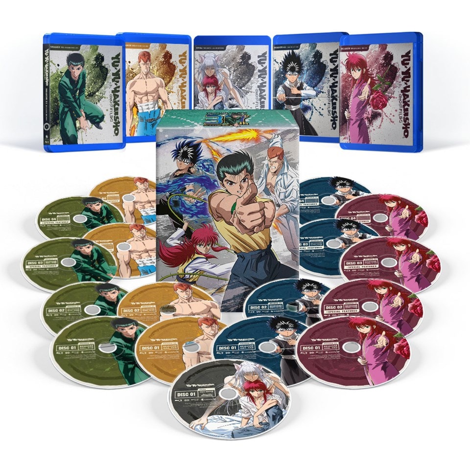 Yu Yu Hakusho: Seasons 1-4 & OVAs | Blu-ray Box Set | Free shipping - How Many Seasons Of Yu Yu Hakusho Are There