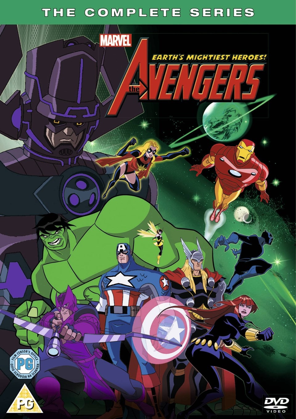 The Avengers Earths Mightiest Heroes The Complete Series Dvd Box Set Free Shipping Over