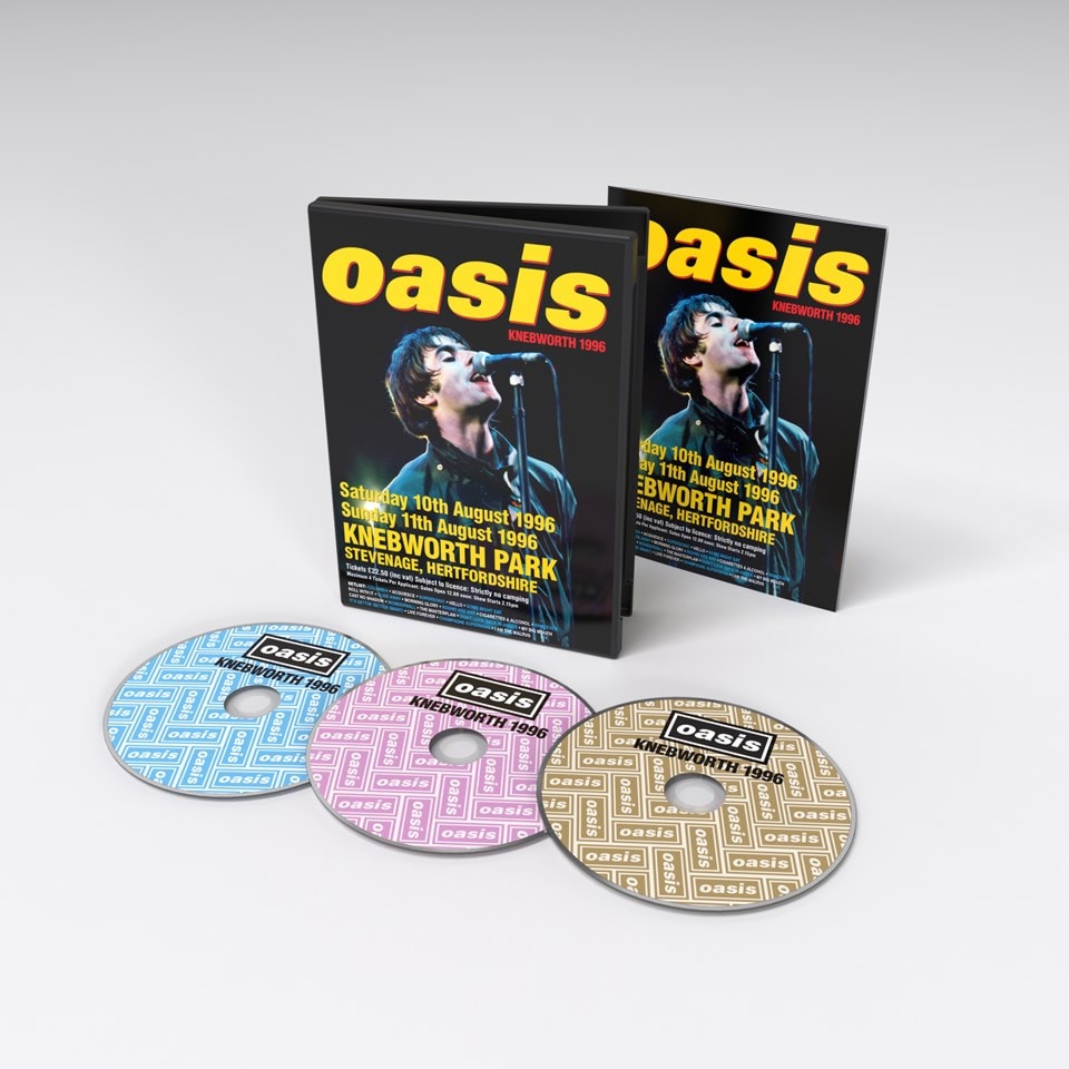 Oasis: Knebworth 1996 | DVD Box Set | Free Shipping Over £20 | HMV Store