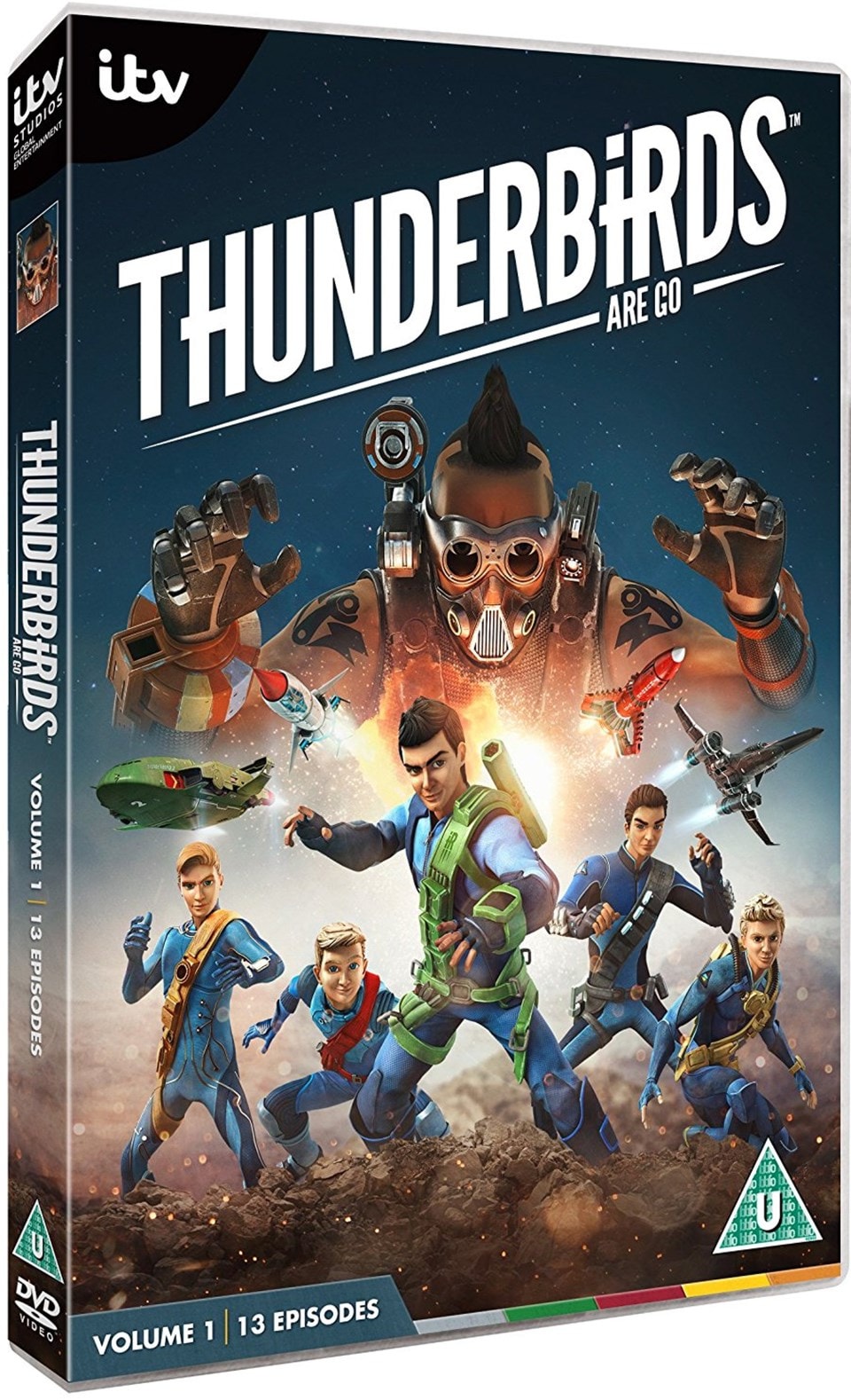 Thunderbirds Are Go: Series 2 - Volume 1 | DVD | Free shipping over £20 ...