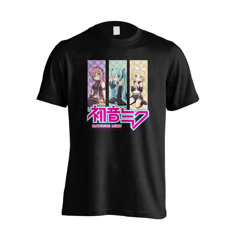 Hatsune Miku: Three Singers | T-Shirt | Free shipping over £20 | HMV Store