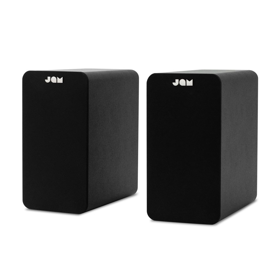 Jam Black Bluetooth Bookshelf Speakers Speakers Free shipping over