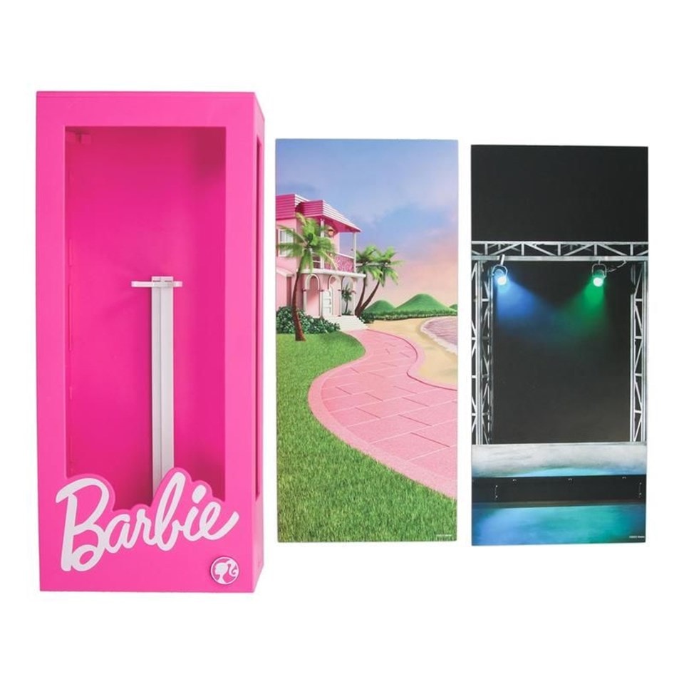 Barbie Doll Display Case Light Light Free Shipping Over £20 Hmv Store 4057