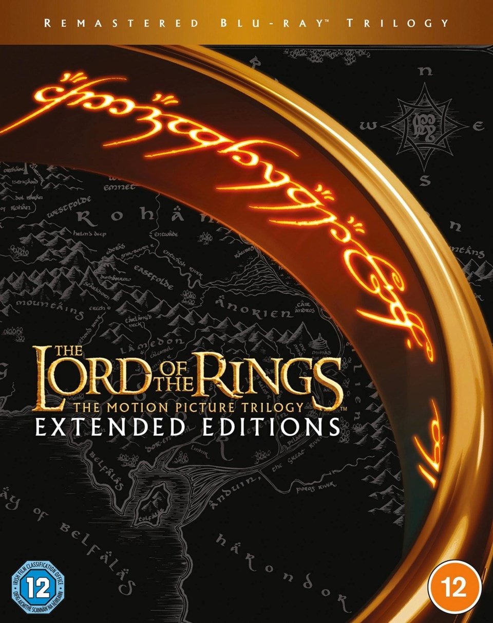 the lord of the rings trilogy extended editions hmv exclusive