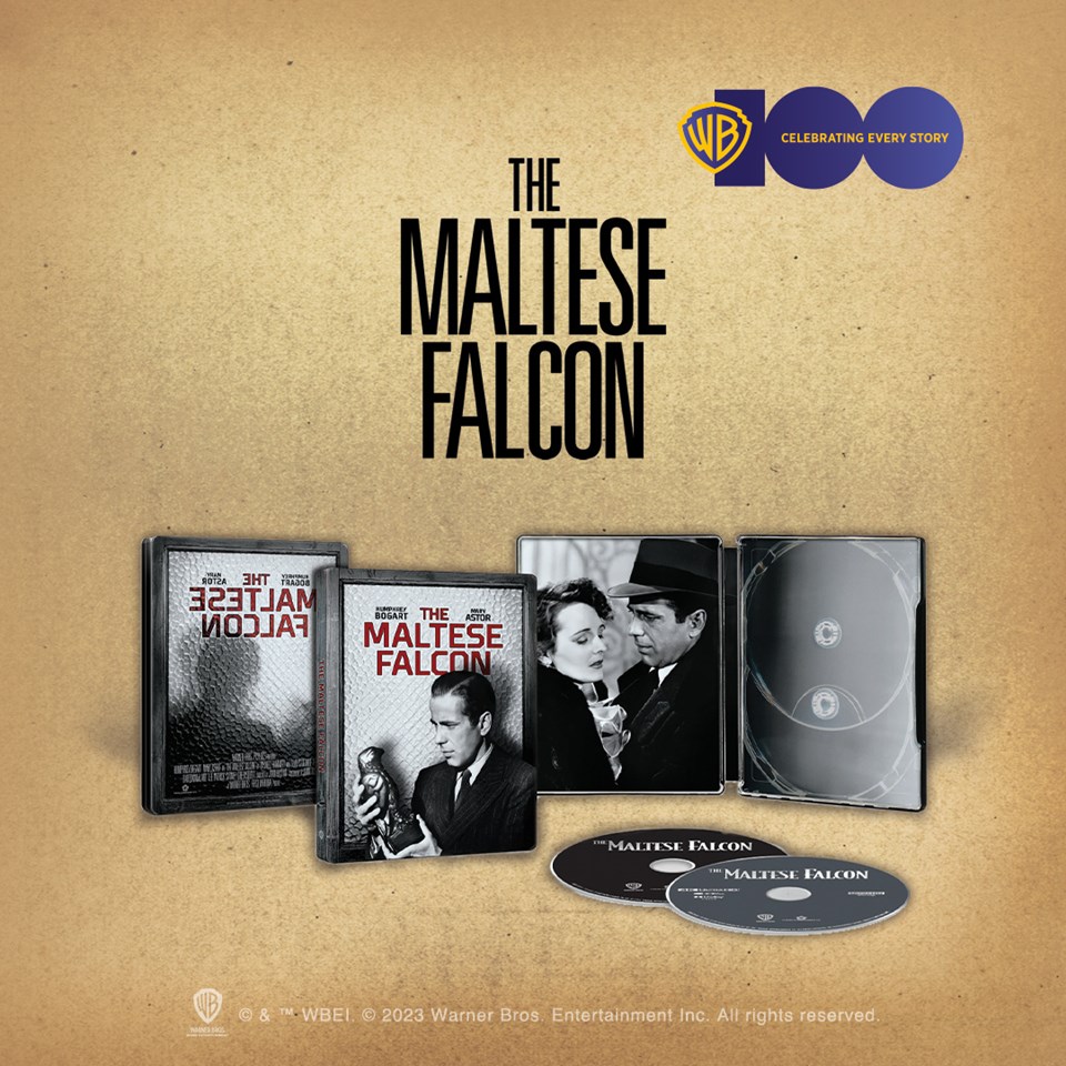 The Maltese Falcon Limited Edition 4K Ultra HD Steelbook | 4K Ultra HD ...