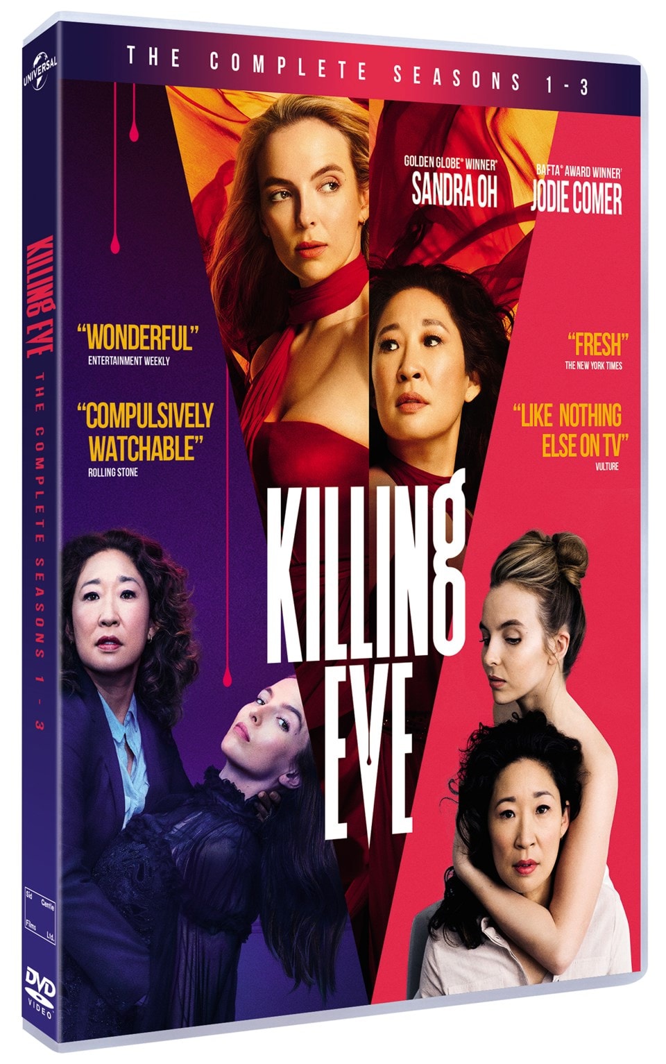 Killing Eve: Season 1-3 | DVD Box Set | Free shipping over £20 | HMV Store