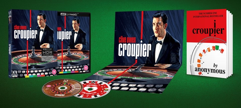 Croupier Limited Edition 4k Ultra Hd Blu Ray Free Shipping Over £20 Hmv Store