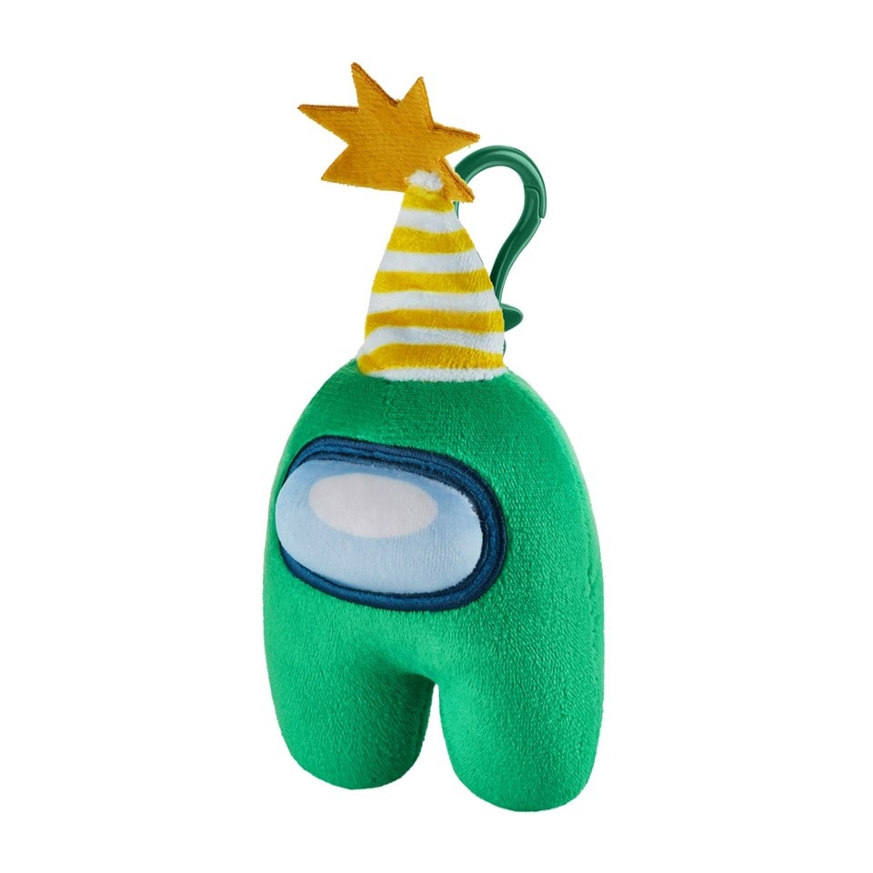 Among Us Green Clip On Plush Plush Free shipping over £20 HMV Store
