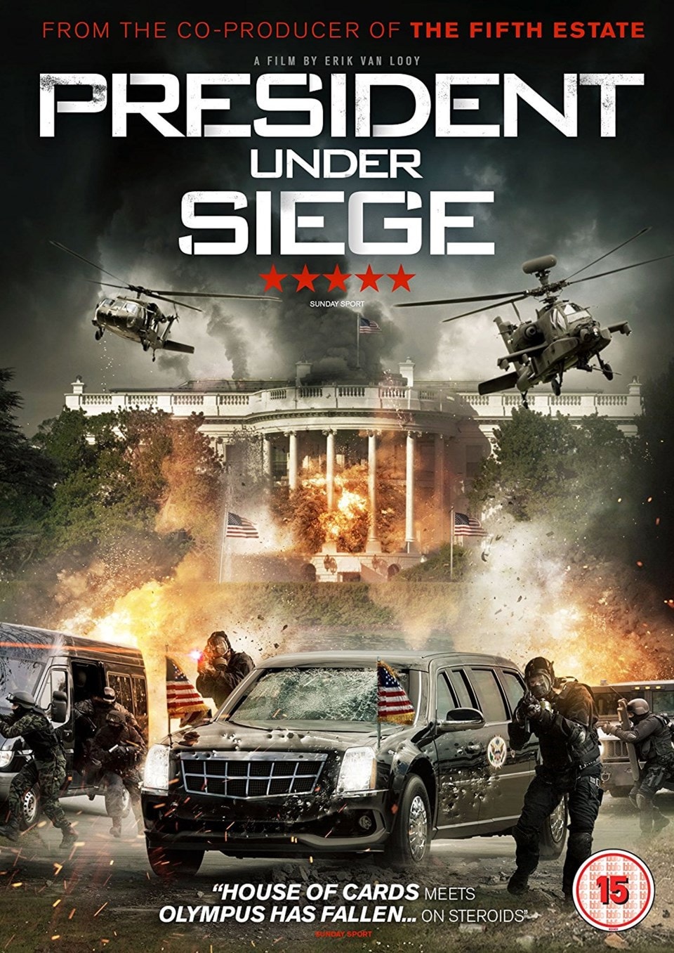 President Under Siege | DVD | Free shipping over £20 | HMV Store