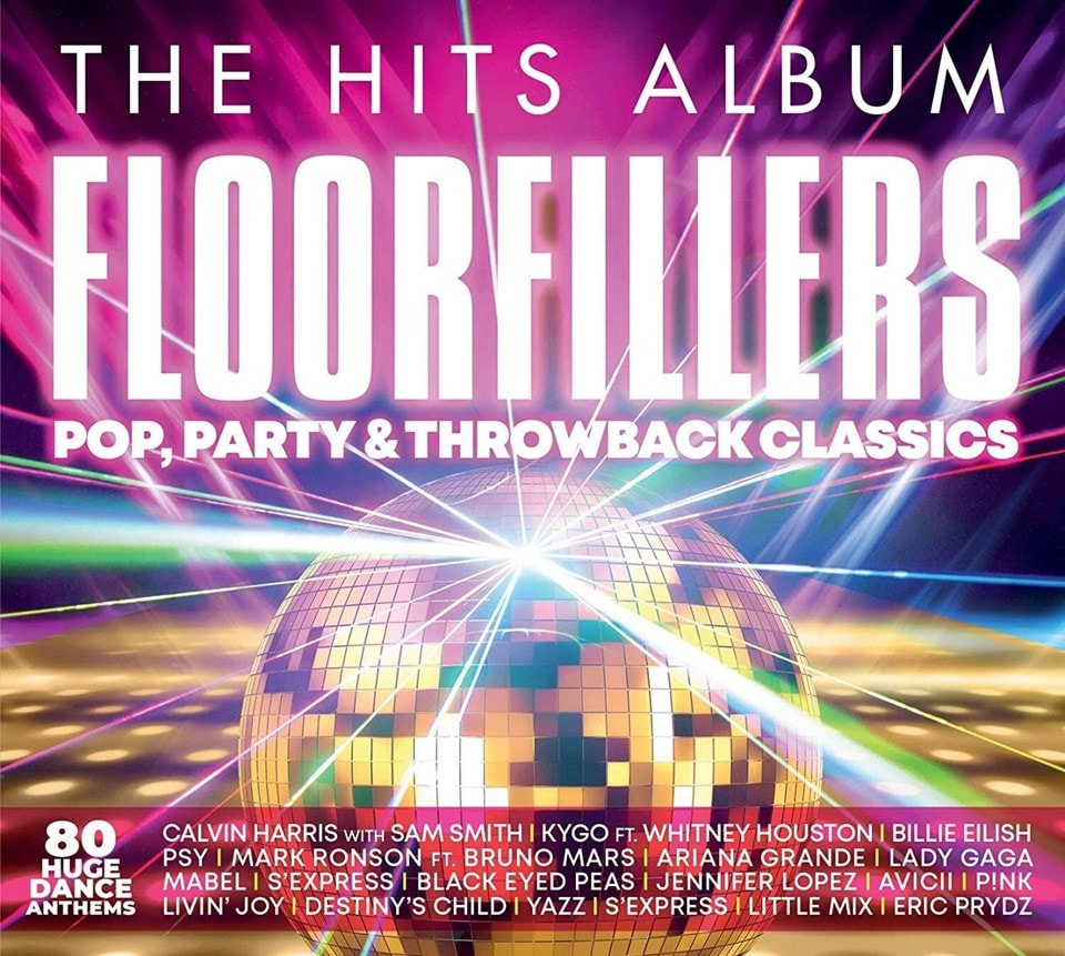 The Hits Album Floorfillers Pop Party And Throwback Classics Cd Box Set Free Shipping Over 