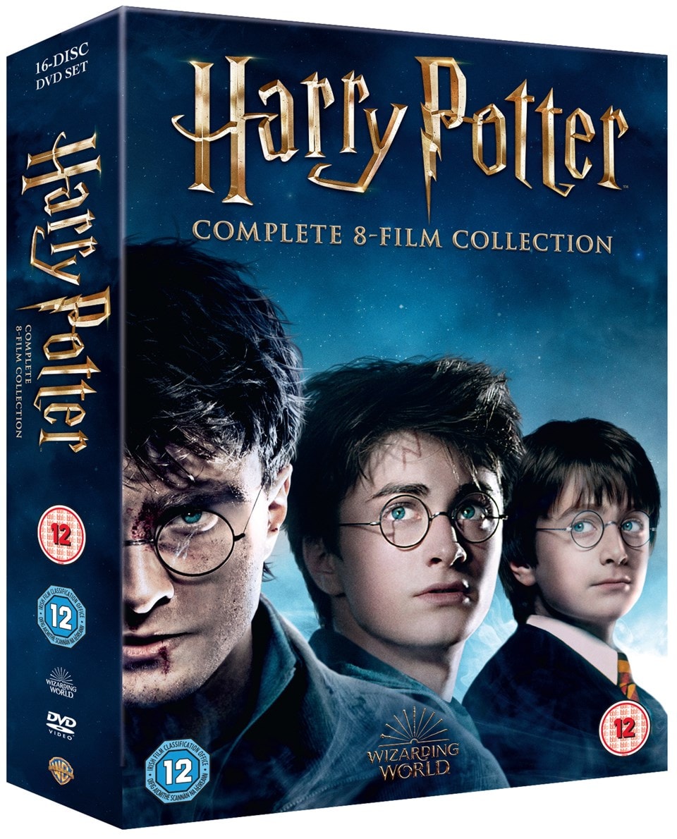 Harry Potter: Complete 8-film Collection | Harry Potter DVD Box Set ...