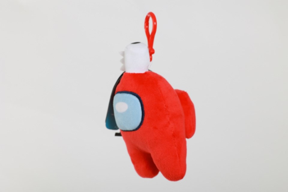Among Us Red Clip On Plush Plush Free shipping over £20 HMV Store