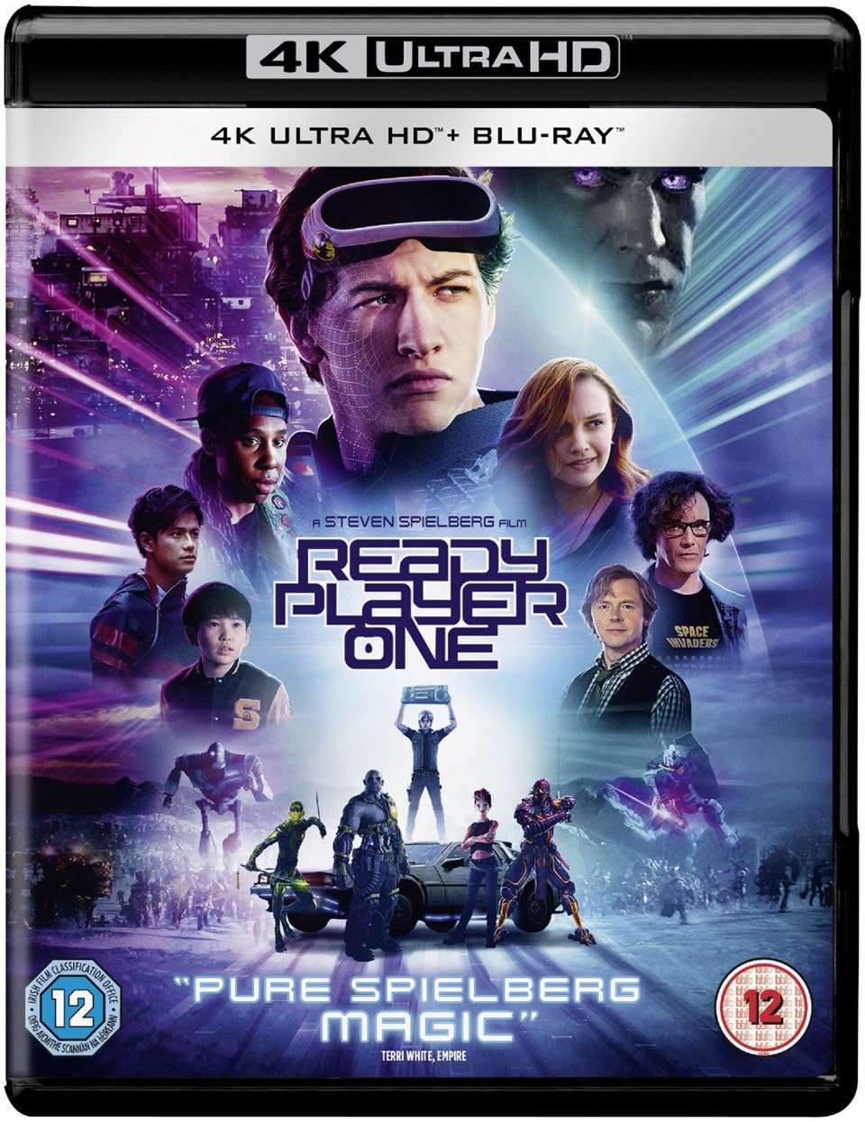 Ready Player One 4k Blu Ray 2018 Movie Tye Sheridan Film Hmv Store