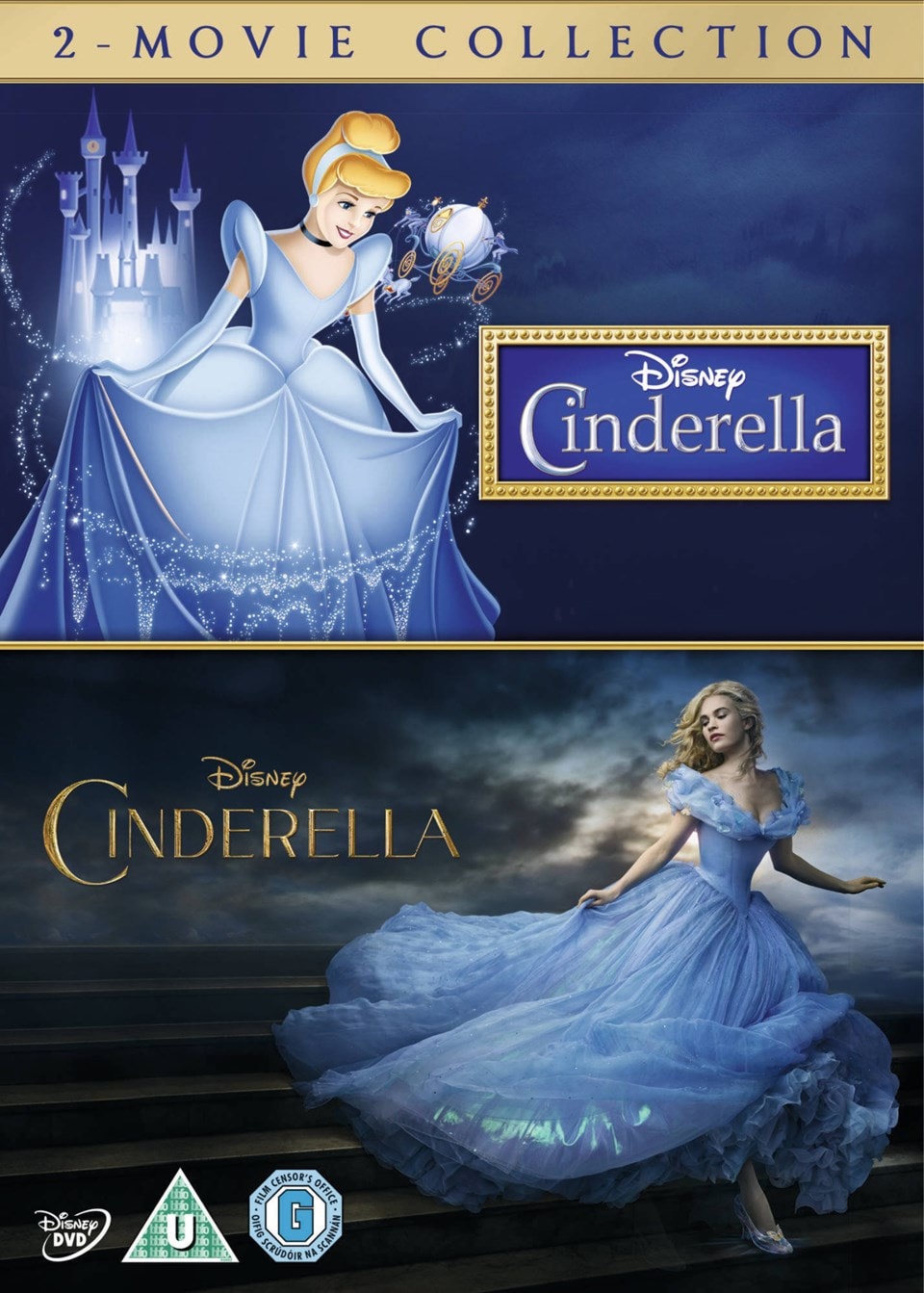 Cinderella 2movie Collection DVD Free shipping over £20 HMV Store