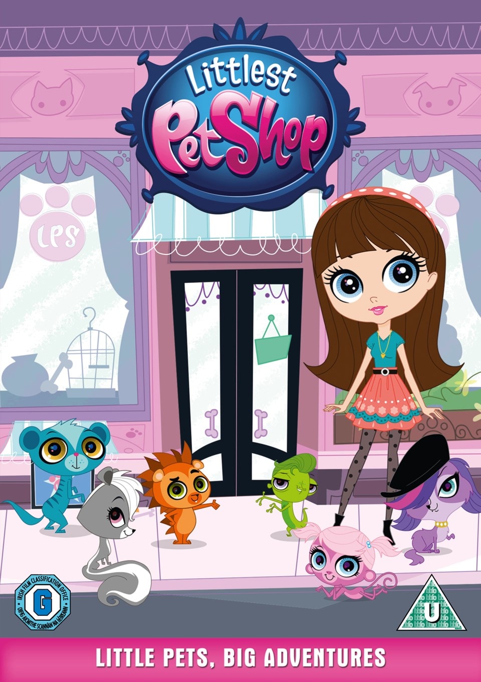 Littlest Pet Shop Little Pets Big Adventures DVD Free shipping