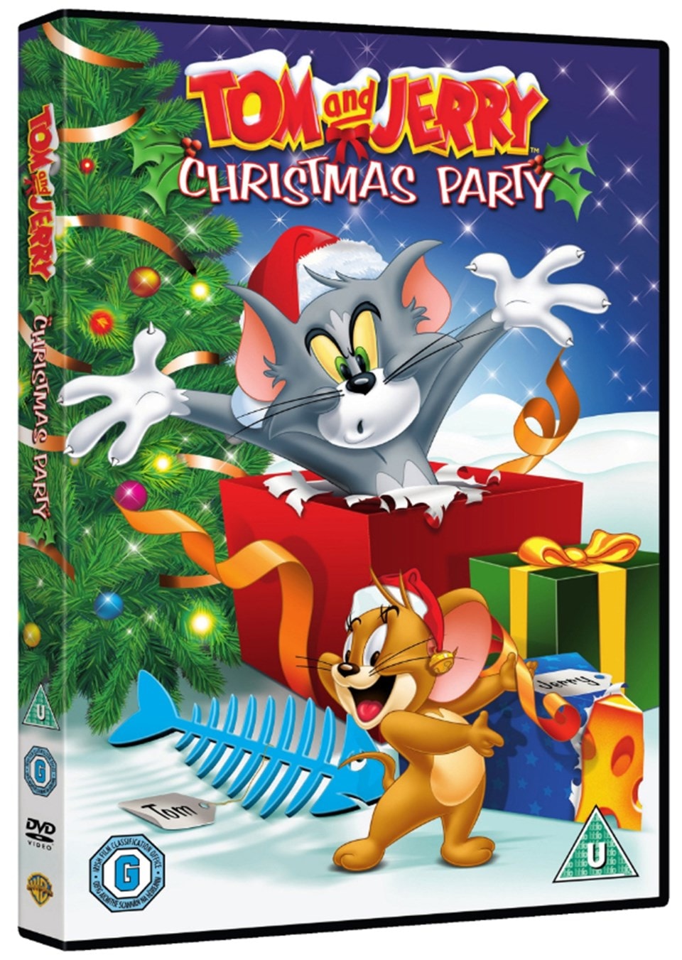 Tom and Jerry's Christmas Party DVD Free shipping over £20 HMV Store