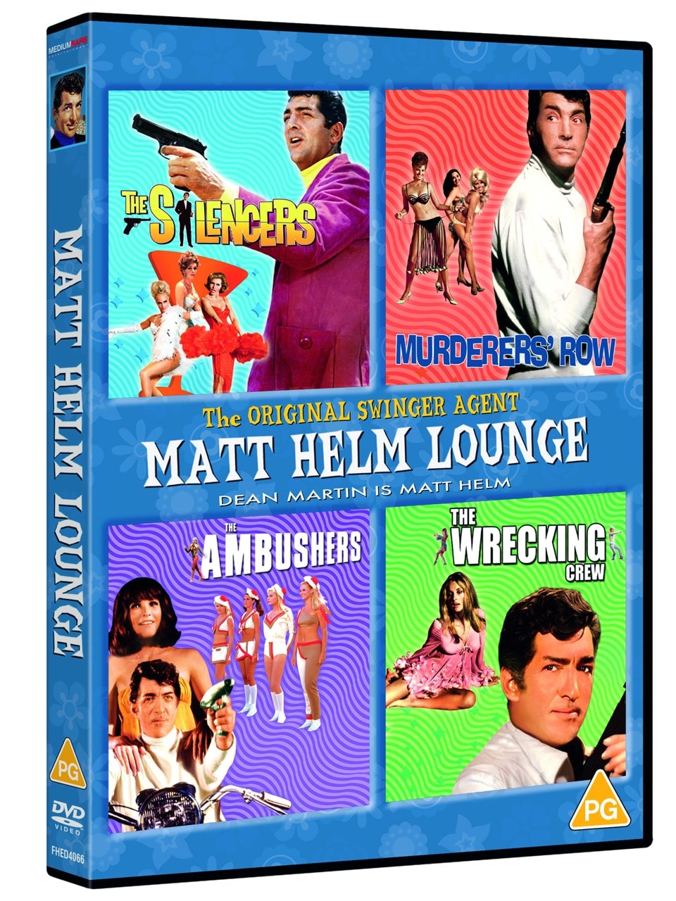 Matt Helm Lounge The Silencers/Murderers' Row/The Ambushers/ DVD Box Set Free shipping over