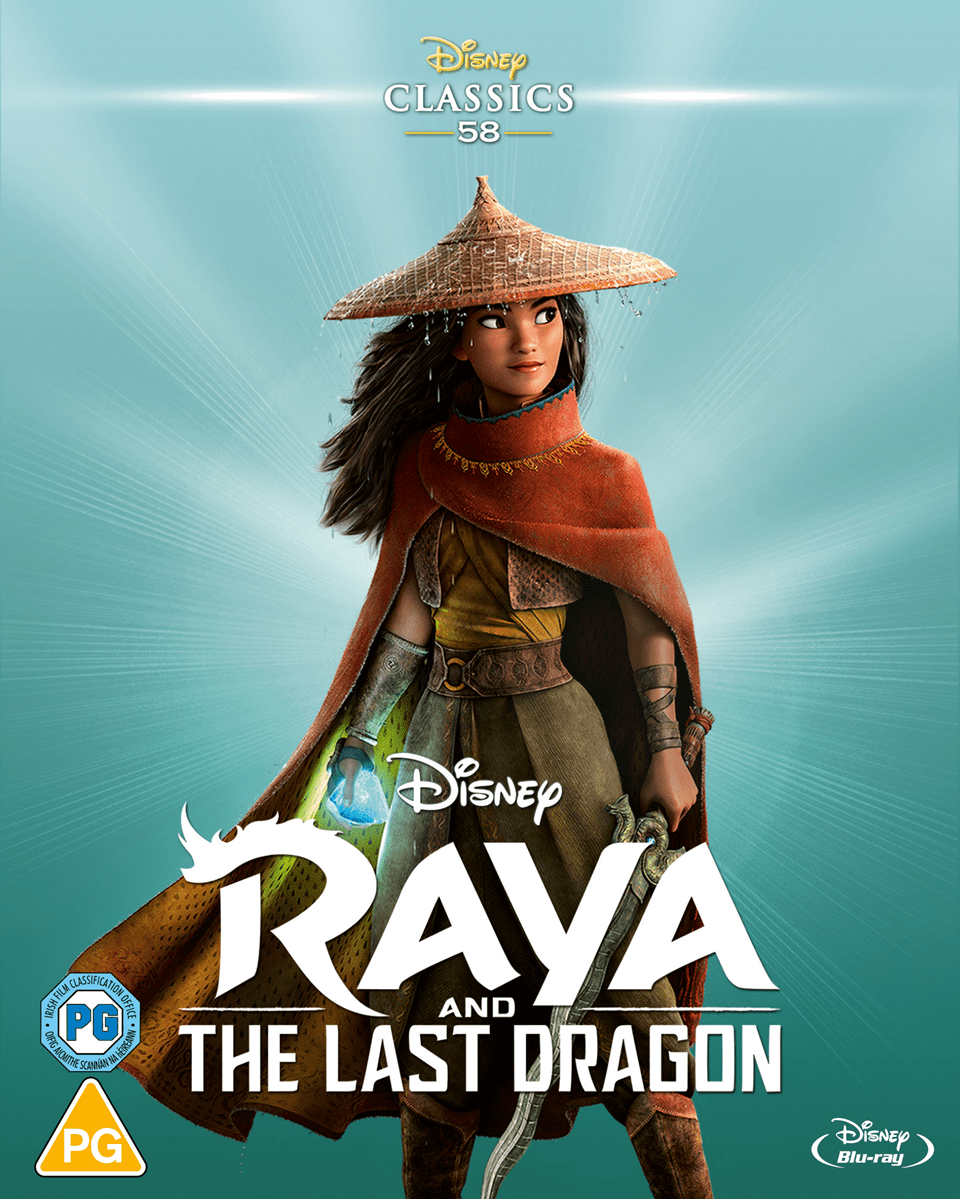 Raya and the Last Dragon Blu-ray | 2021 Animated Film (Awkwafina Movie ...