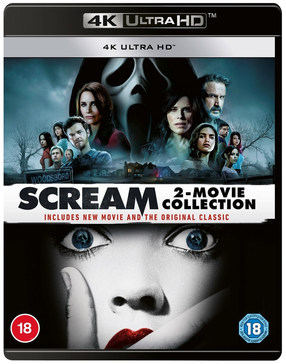 Scream: 2-movie Collection | 4K Ultra HD Blu-ray | Free Shipping Over £ ...