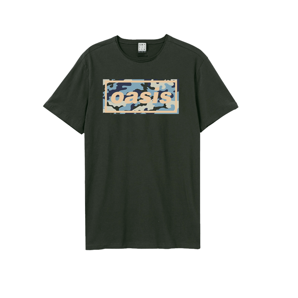 Camo Logo Oasis Tee | T-Shirt | Free shipping over £20 | HMV Store