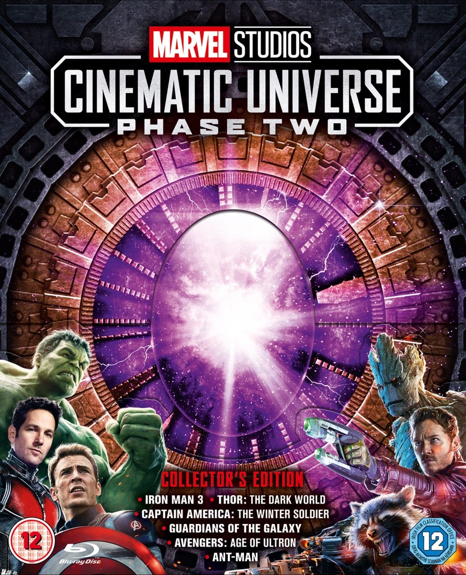 Marvel Studios Cinematic Universe Phase Two Bluray Box Set Free