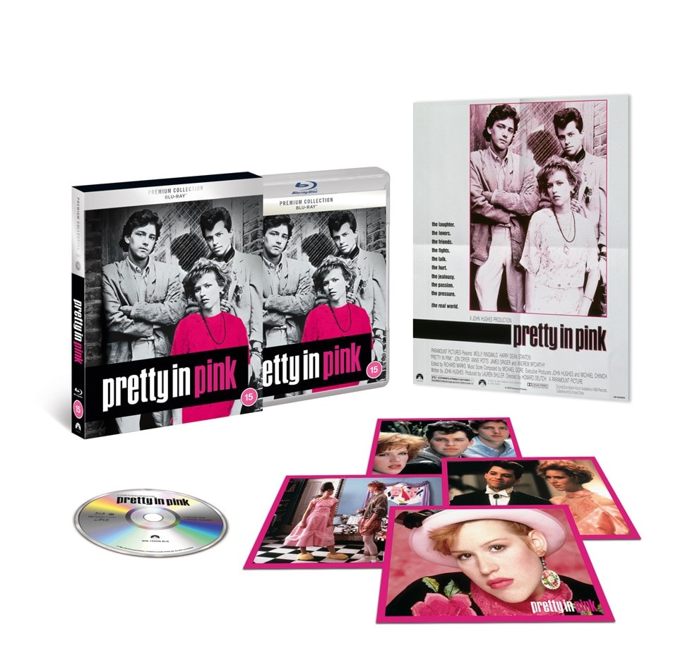 Pretty In Pink Hmv Exclusive The Premium Collection Blu Ray Free Shipping Over £20 Hmv