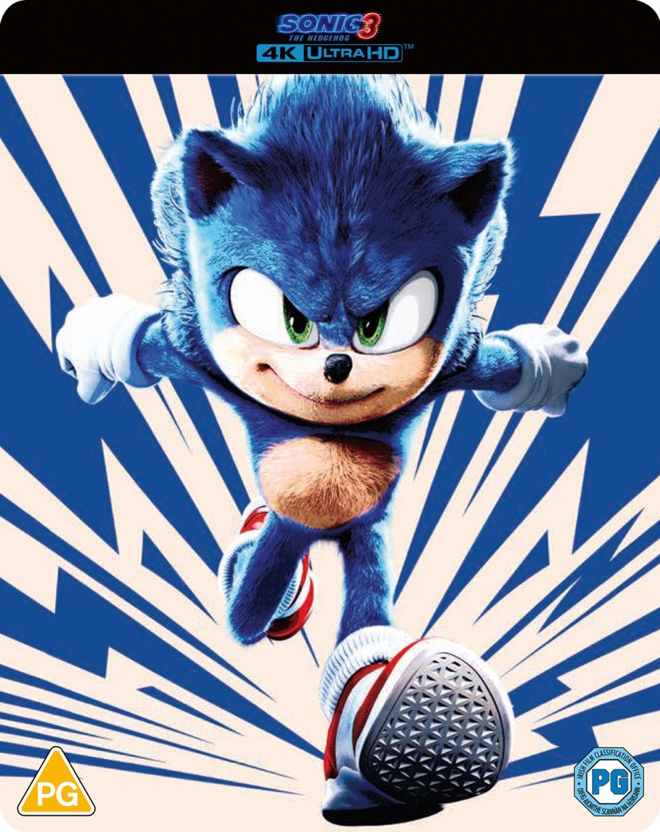 Sonic the Hedgehog 3 Limited Edition 4K Ultra HD Steelbook | 4K Ultra ...