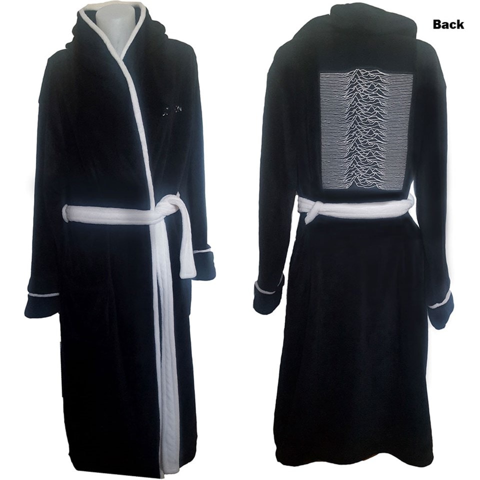 Joy Division: Unknown Pleasures Bathrobe | Bathrobe | Free shipping ...