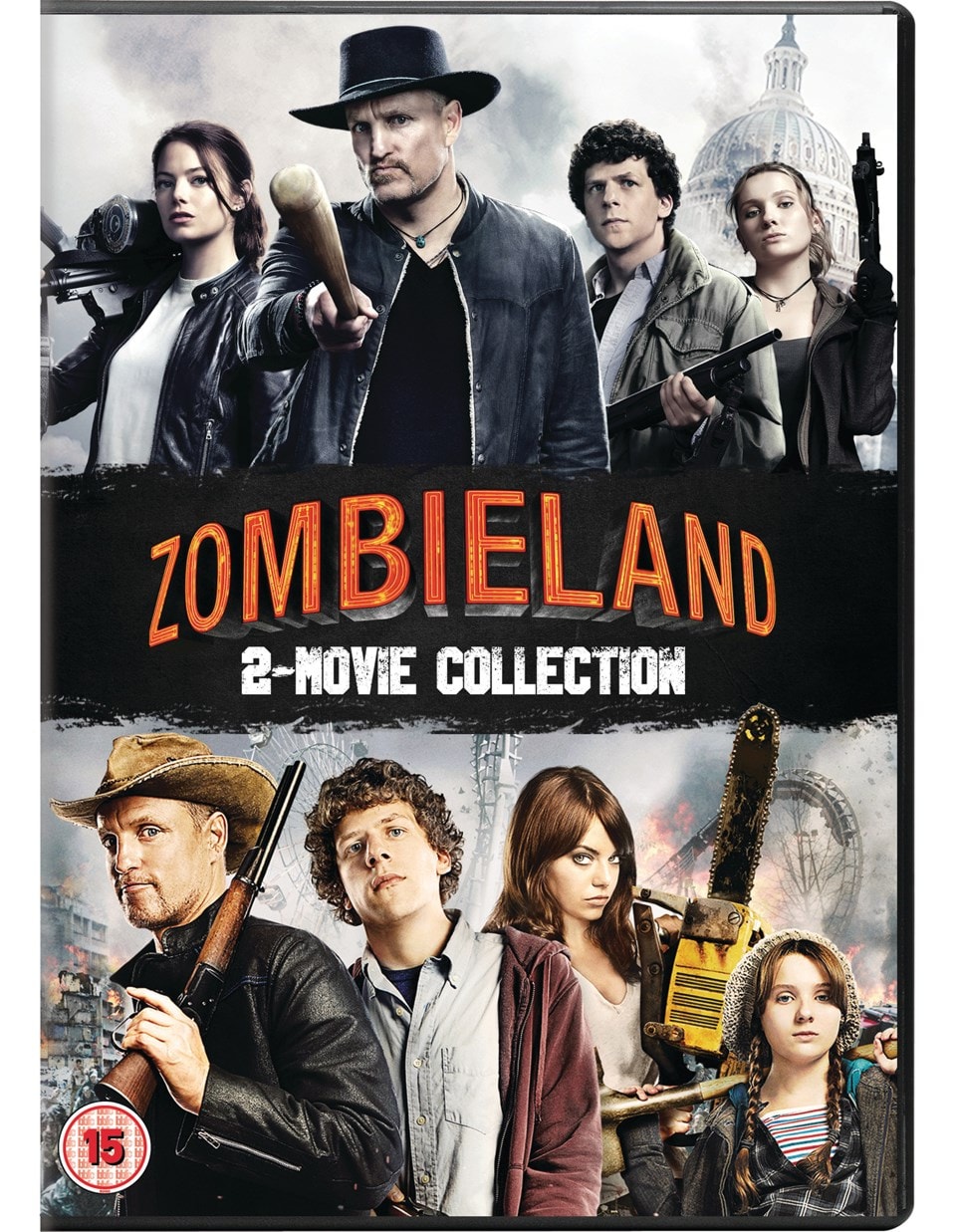 Zombieland/Zombieland: Double Tap | DVD | Free Shipping Over £20 | HMV ...