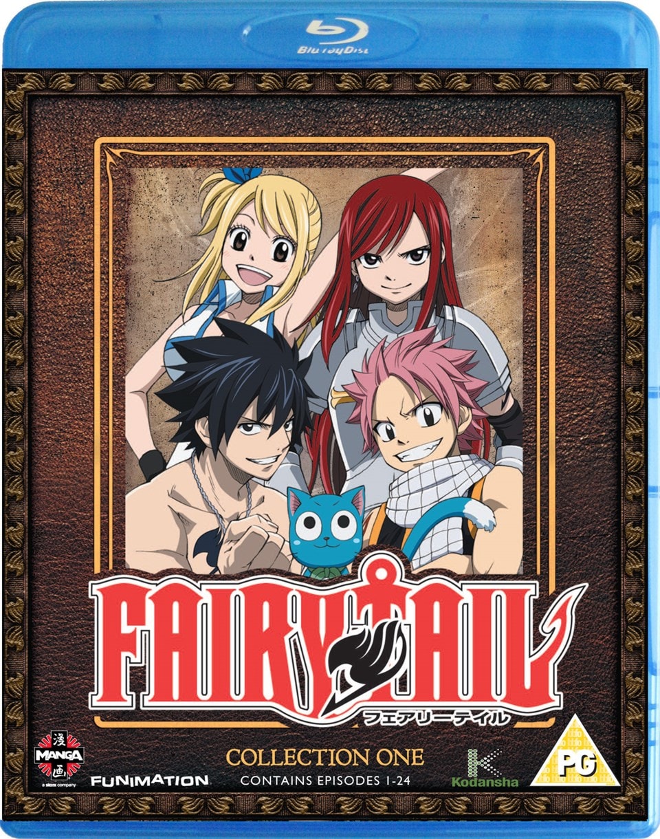 Fairy Tail: Collection 1 | Blu-ray Box Set | Free shipping over £20 ...