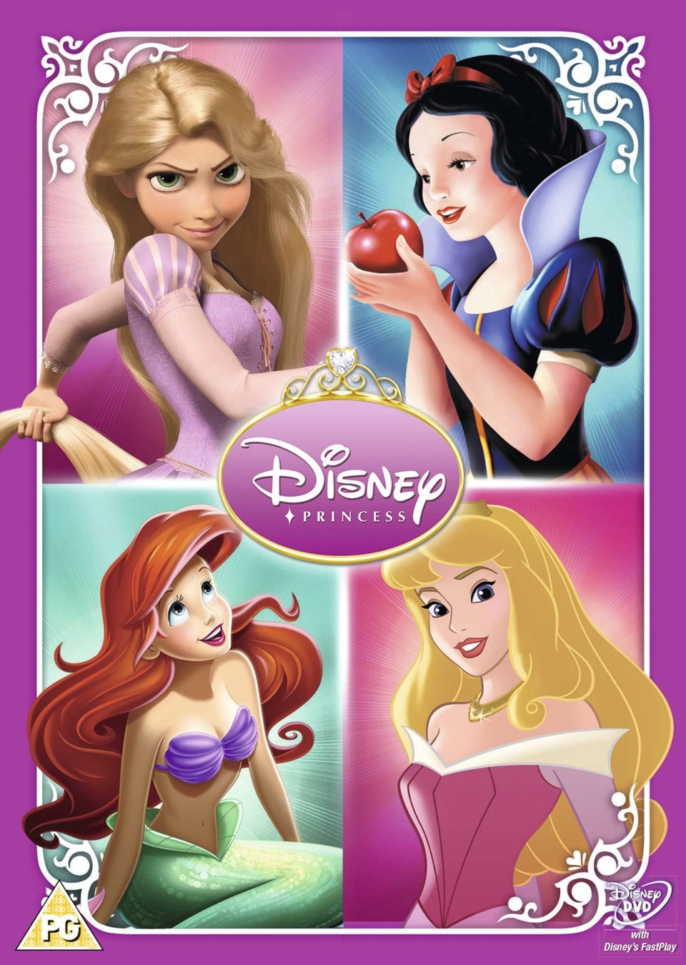 Disney Princess Collection Dvd Box Set Free Shipping Over £20 Hmv Store