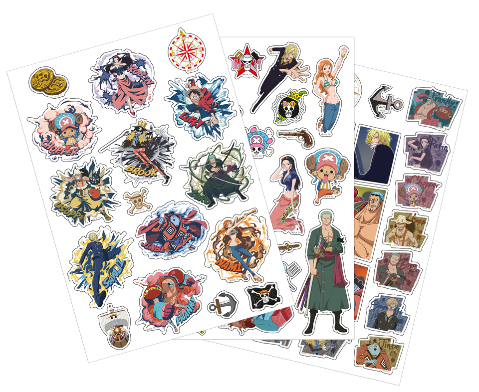One Piece Removable Sticker Set | Removable Sticker Set | Free shipping ...
