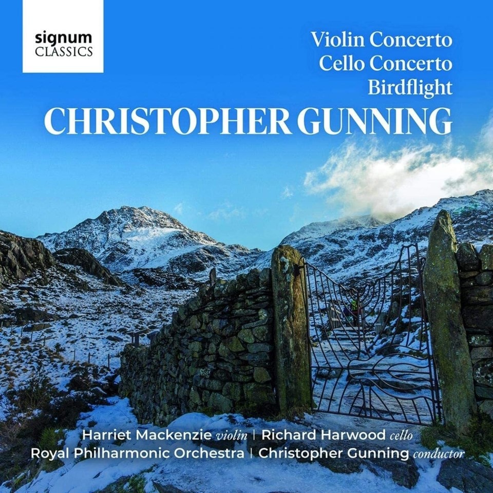 Christopher Gunning Violin Concertocello Concertobirdflight Cd