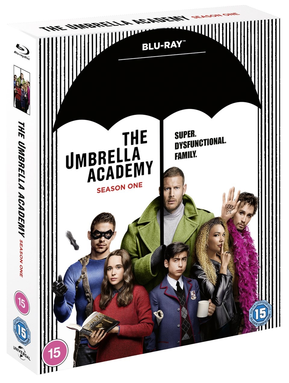 The Umbrella Academy Season One Bluray Box Set Free shipping over