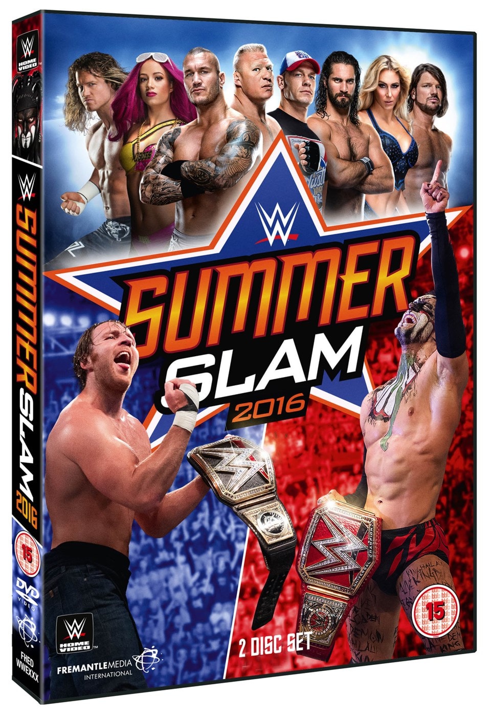 WWE Summerslam 2016 DVD Free shipping over £20 HMV Store