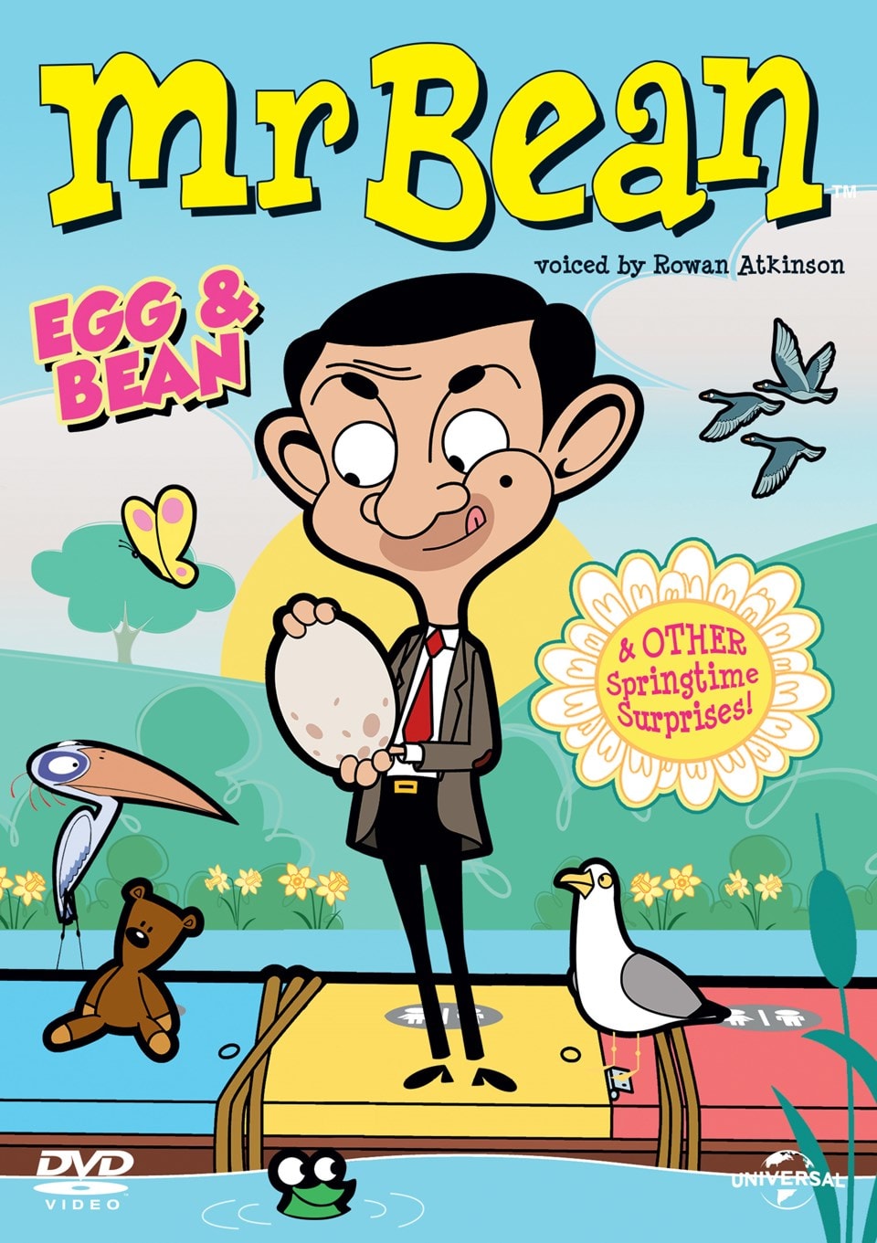 Mr Bean The Animated Adventures Egg and Bean DVD Free shipping over £20 HMV Store