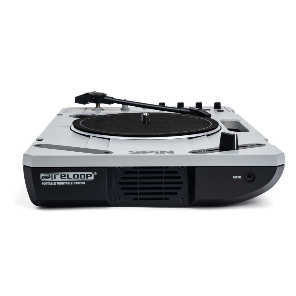 Reloop SPiN Portable Turntable With Integrated Crossfader Turntables