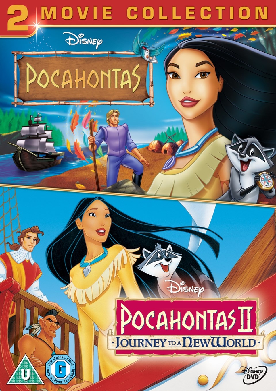 Pocahontas/Pocahontas II - Journey to a New World | DVD | Free shipping