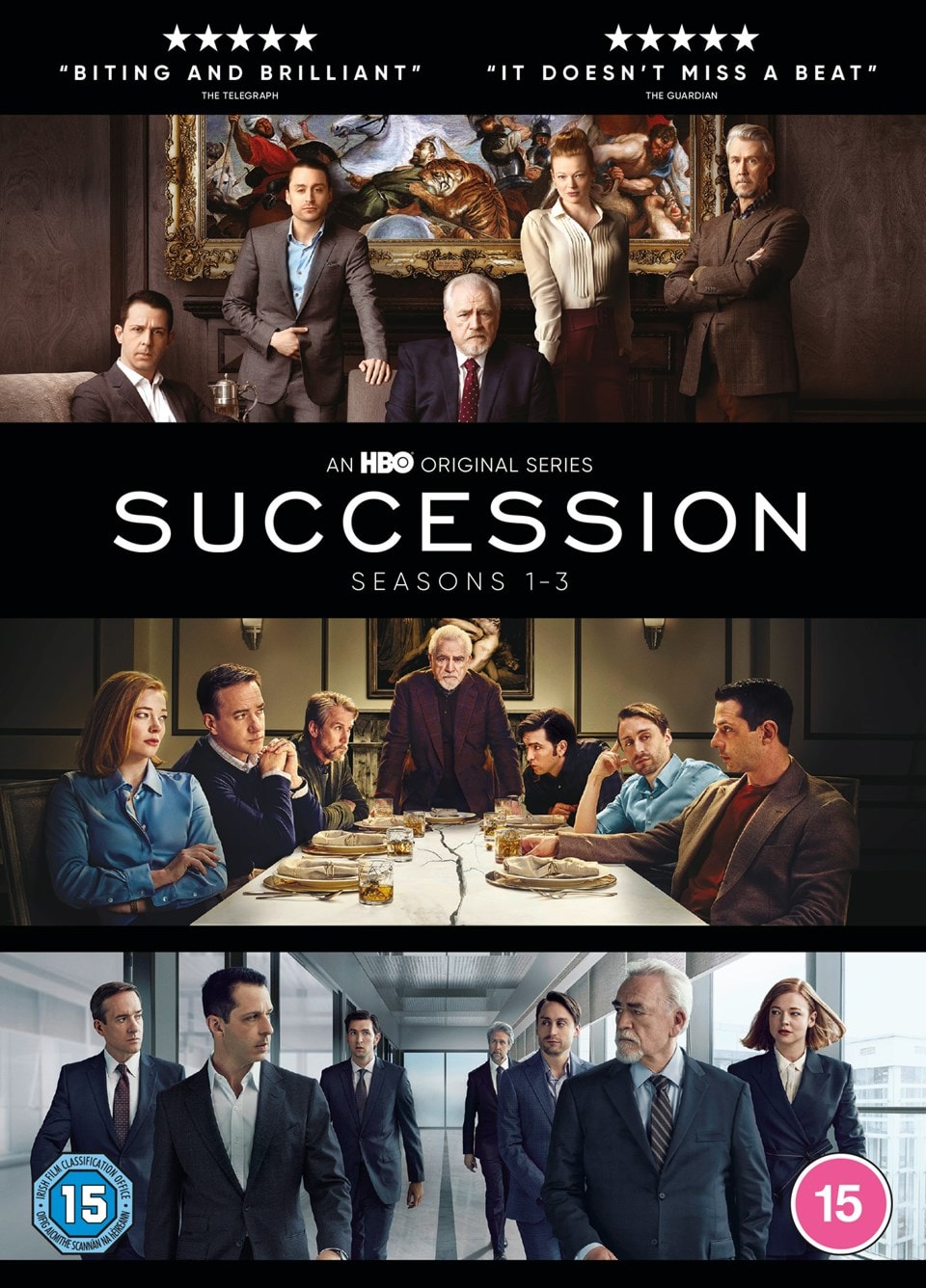 Succession: Seasons 1-3 | DVD Box Set | Free Shipping Over £20 | HMV Store