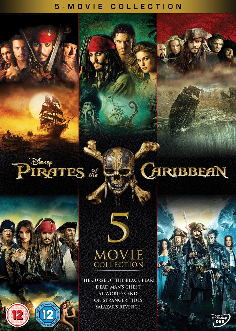 pirates of the caribbean 5-movie collection