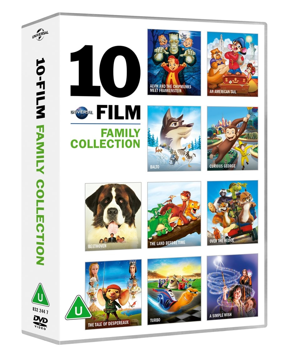 10 Film Family Collection | DVD Box Set | Free shipping over £20 | HMV ...