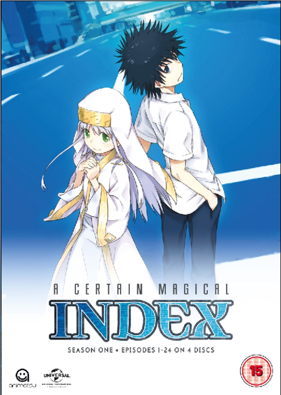 A Certain Magical Index: Season 1 | DVD | Free shipping over £20 | HMV - A Certain Magical Index Light Novel Volume 1