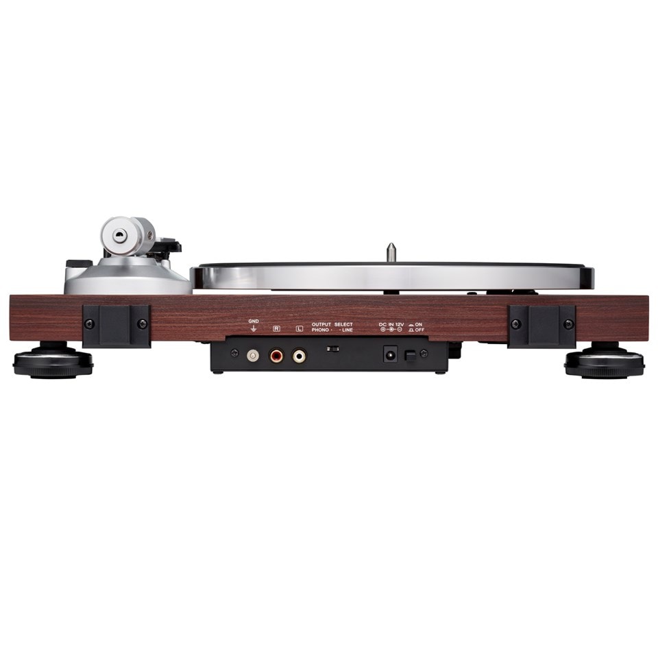 Audio Technica AT-LPW50BTRW Rosewood Manual Belt Drive Bluetooth ...