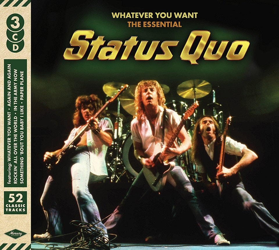 Status quo in the army. Status Quo - Essential status Quo 2019 CD обложка. Компакт-диск status Quo Quo. Статус кво обложки альбомов. 