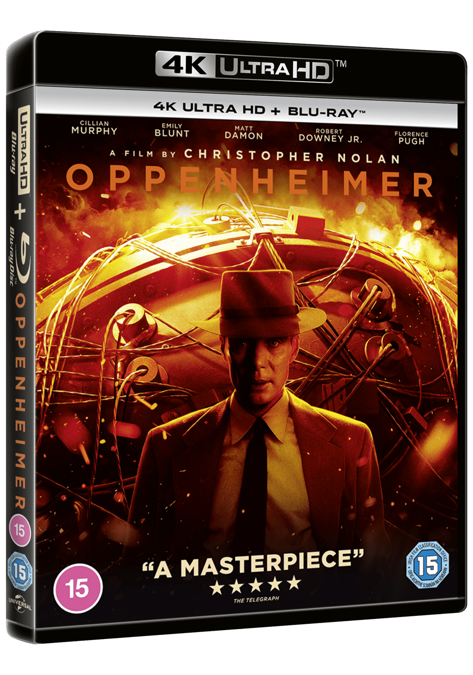 Oppenheimer | 4K Ultra HD Blu-ray | Free shipping over £25 | HMV Store