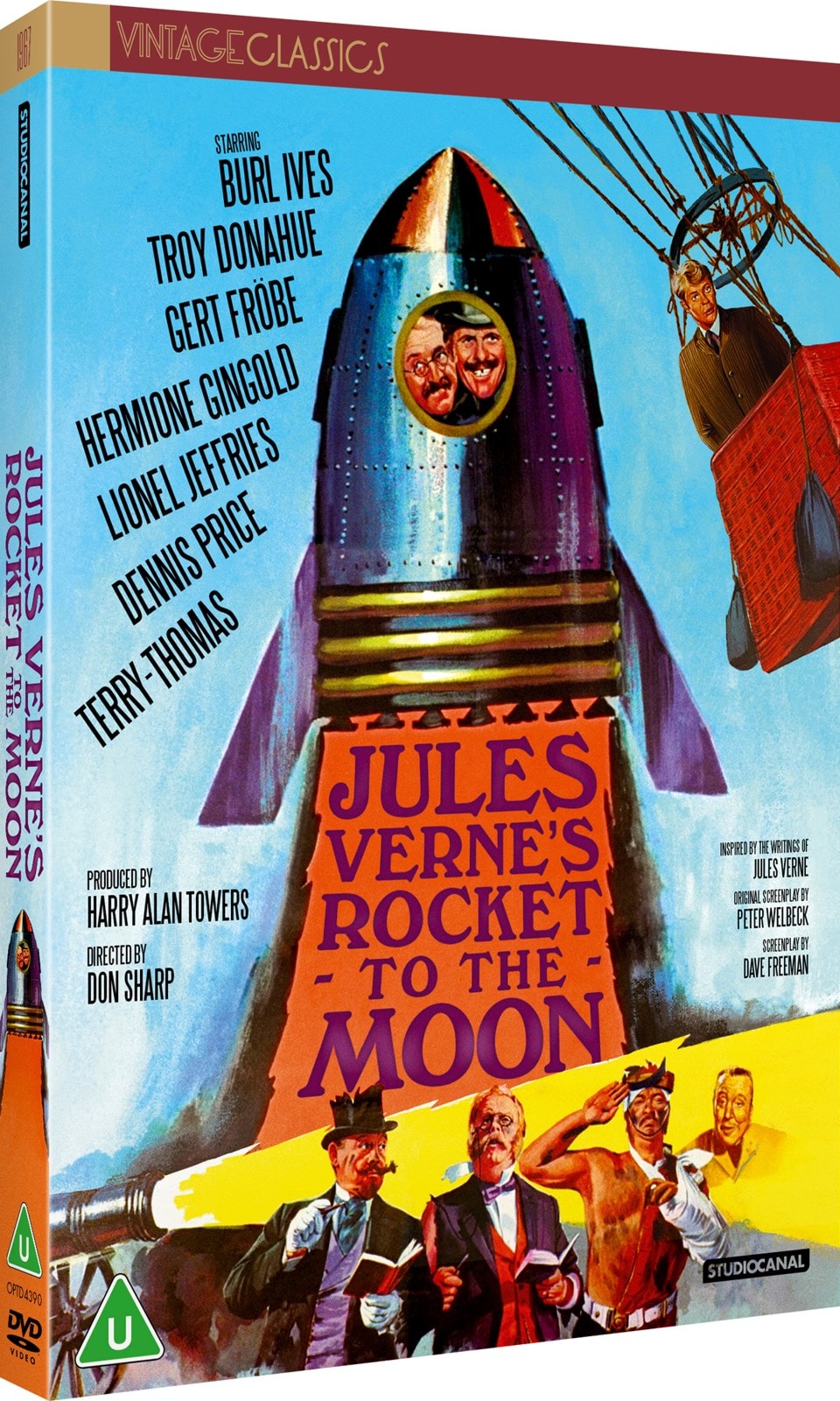 Jules Verne's Rocket to the Moon | DVD | Free shipping over £20 | HMV Store