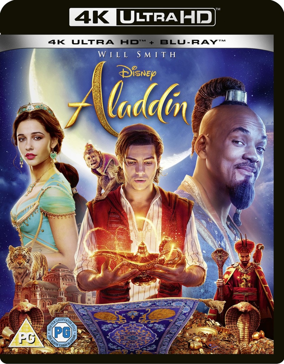 Aladdin | 4K Ultra HD Blu-ray | Free Shipping Over £20 | HMV Store