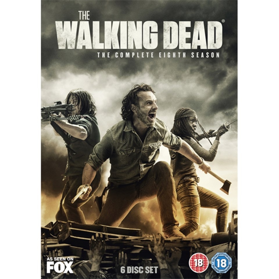 The Walking Dead: The Complete Eighth Season | DVD Box Set | Free ...